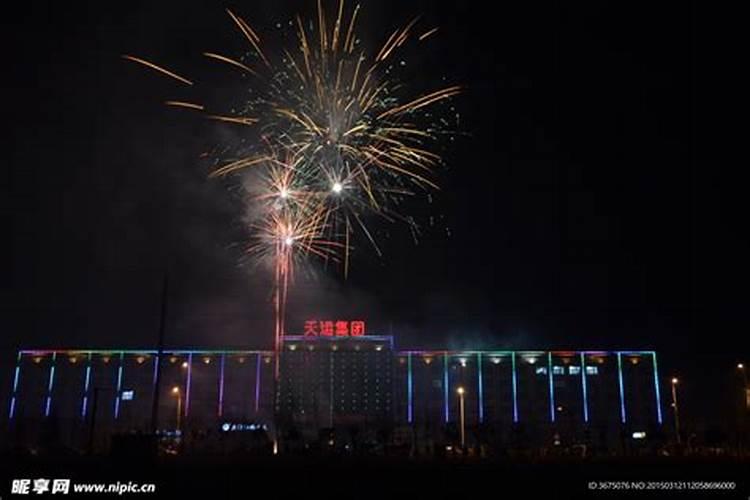 正月十五银川哪里放烟花？