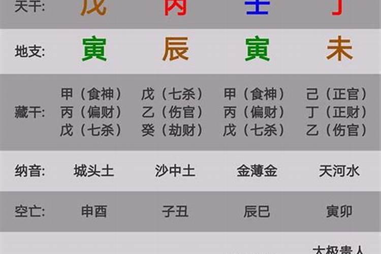 八字排盘中的食什么意思？