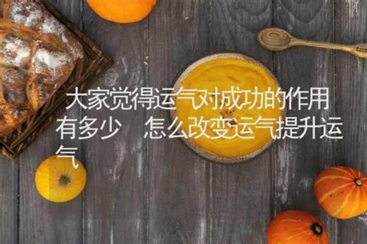 运气在事业成功的作用