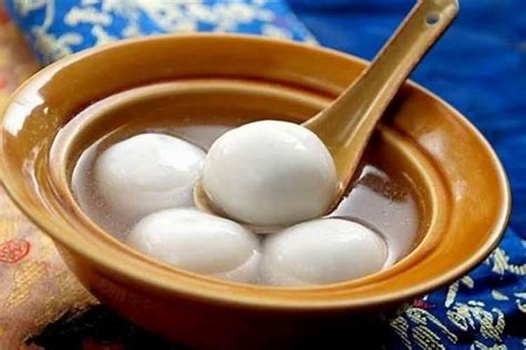 冬至吃汤圆的习俗来历
