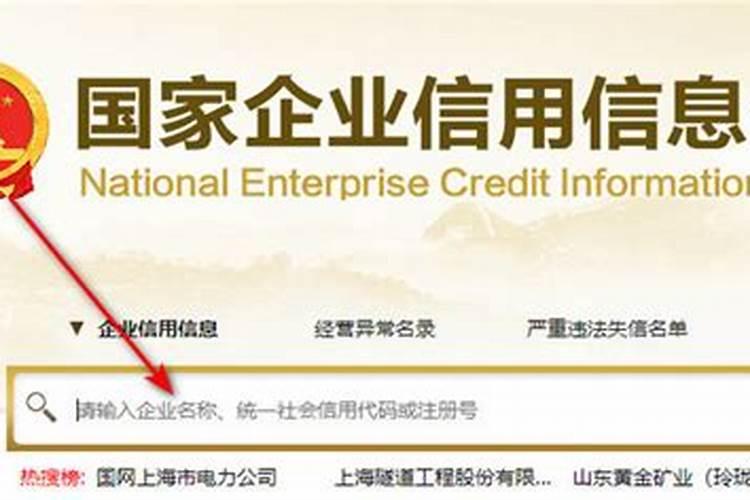 注册公司名称查询系统