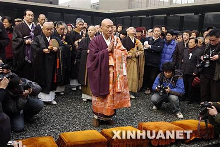 僧人超度南京亡灵