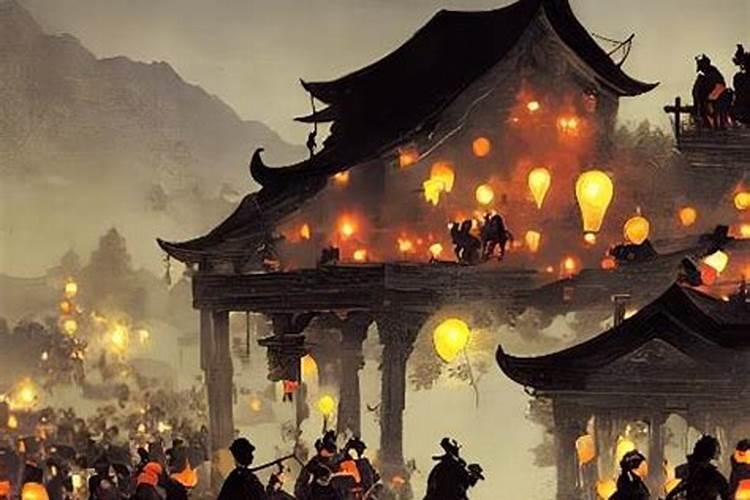 中元节的鬼从哪里出来的？