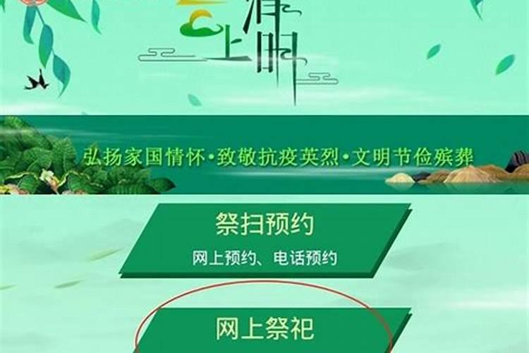 清明网上祭扫步骤