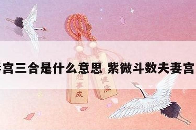 三合婚宫是什么意思？