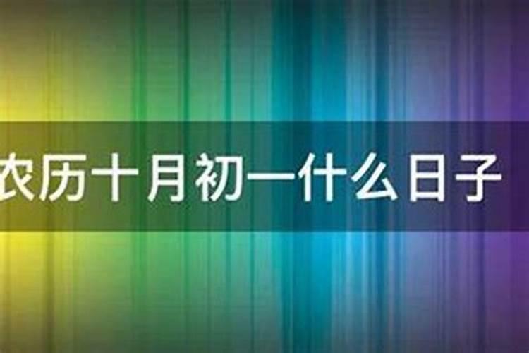 西安农历十月初一什么节日？