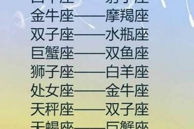 狮子座最佳配对