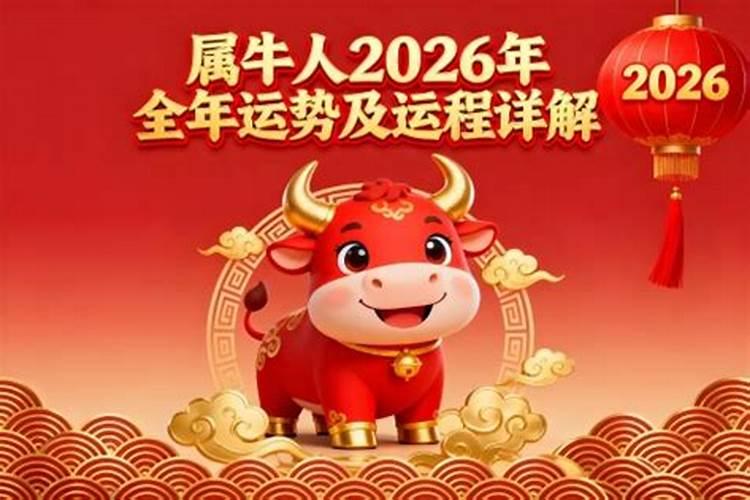 2026年腊月属牛人运势