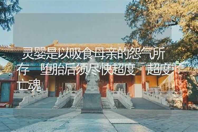 堕胎后婴灵怨气