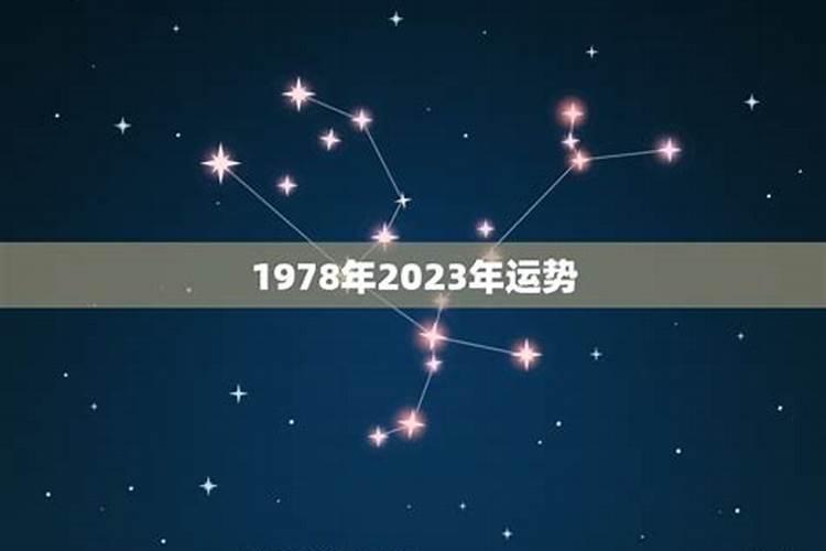 1978年的运程如何？