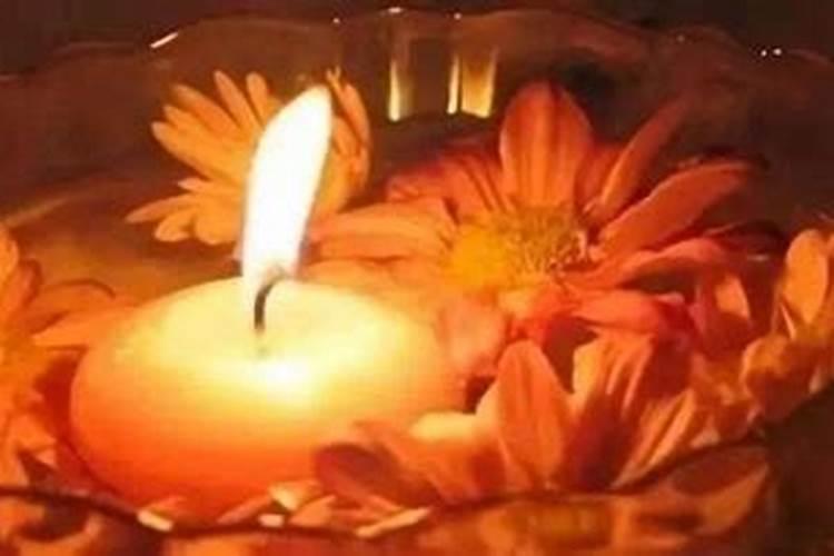 为死去的亲人供灯