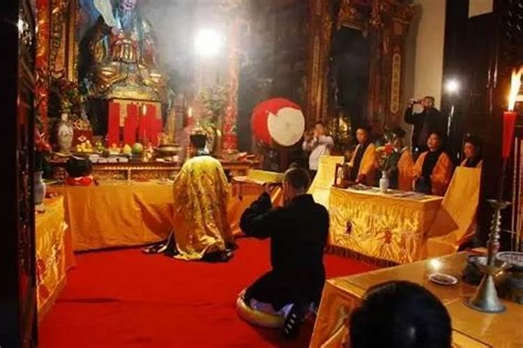 全真教会做法事