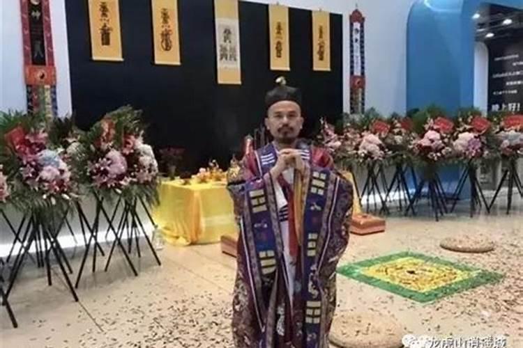 罗山做法事过桥