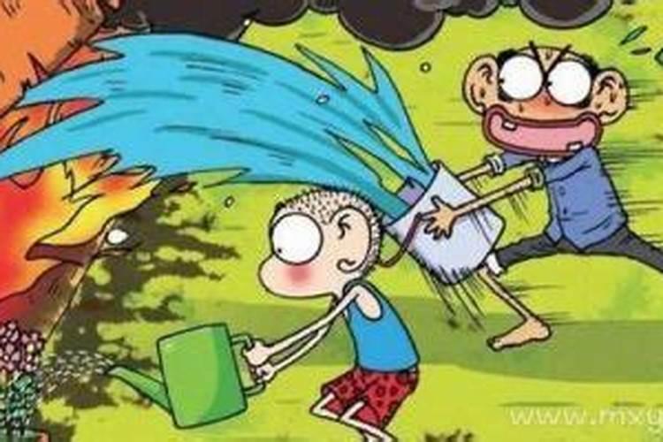 梦见坟地起火自己救火了什么意思？