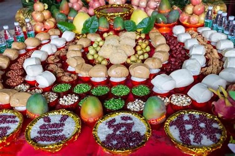 商丘七月十五什么贡品？