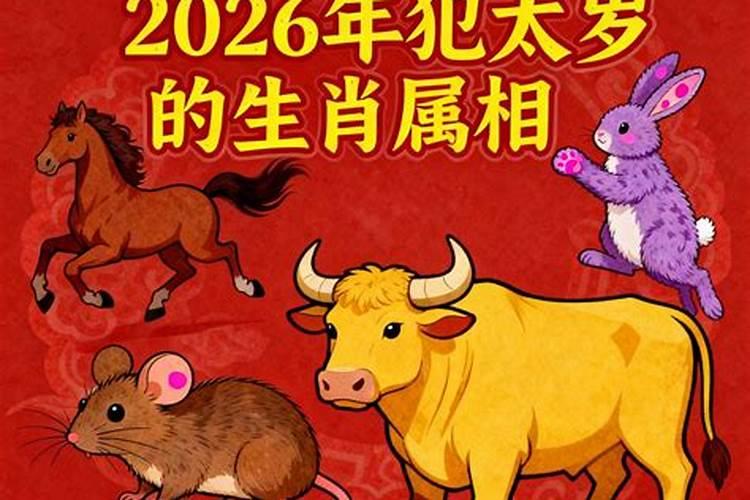 什么是属相犯太岁2026？