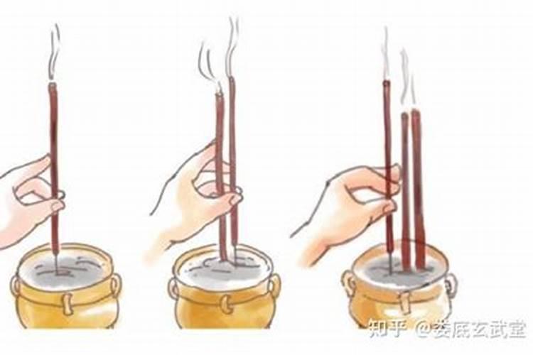 鬼节上香上几只？