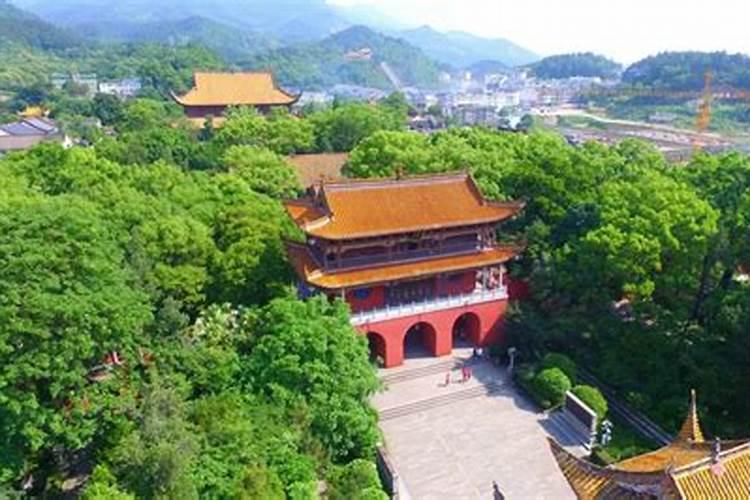 南岳大庙里面哪里做法事？