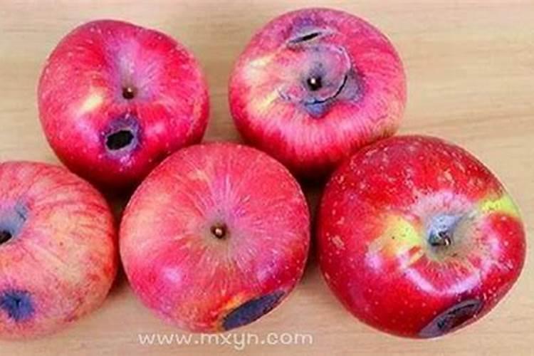 梦见吃苹果烂了周公解梦