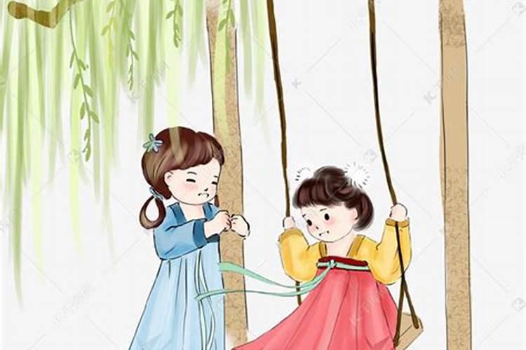 清明荡秋千的习俗