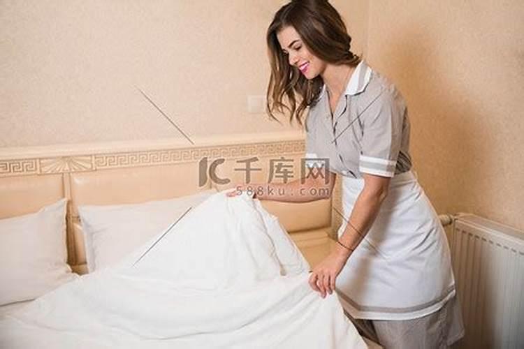 梦到准备帮父母换床单