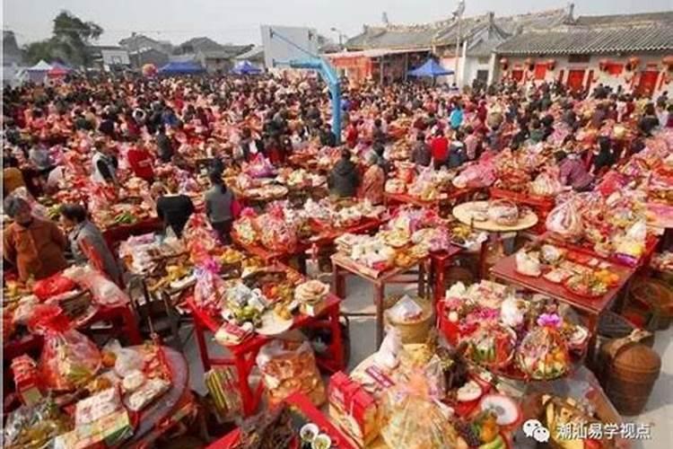 潮汕鬼节祭品