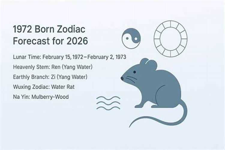 1972年出生的女人2026年运程