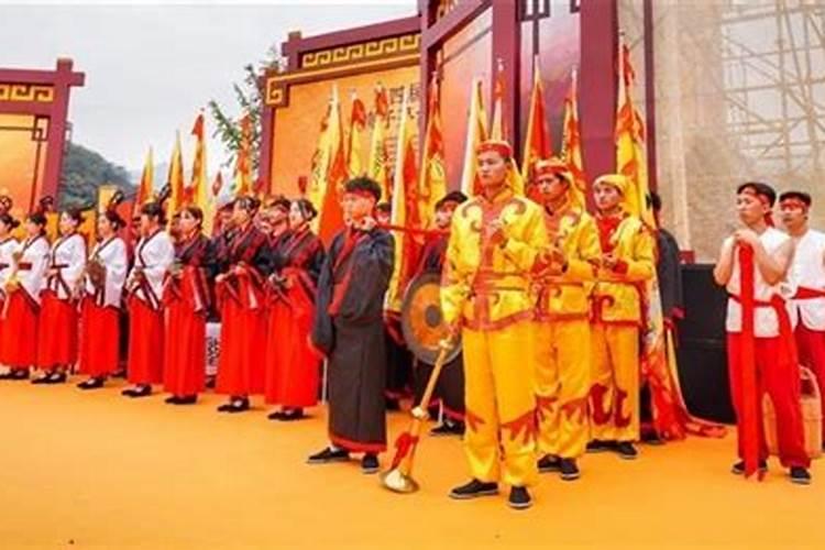 九月初九祭水活动